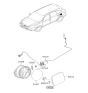 Diagram for Hyundai Veracruz Fuel Door - 69510-3J000