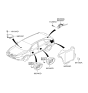 Diagram for 2011 Hyundai Veracruz Car Speakers - 96350-3J700