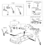 Diagram for Hyundai Ignition Lock Cylinder - 81920-3JA30