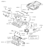 Diagram for Hyundai Santa Fe Intake Manifold - 28311-3C300