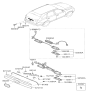 Diagram for Hyundai Instrument Panel Light Bulb - 18645-05009-L
