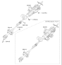 Diagram for 2011 Hyundai Veracruz Steering Column - 56310-3J000