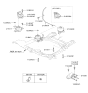 Diagram for 2011 Hyundai Veracruz Engine Mount - 21825-3J000