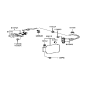 Diagram for Hyundai Sonata Fuel Door Release Cable - 81590-38000