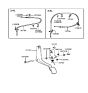 Diagram for 1998 Hyundai Sonata Accelerator Cable - 32790-38200