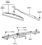 Diagram for Hyundai Sonata Wiper Motor - 98110-38100