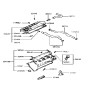 Diagram for Hyundai Sonata PCV Valve - 26740-35504
