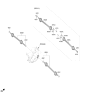 Diagram for 2024 Hyundai Genesis G90 Axle Shaft - 49601-T1400