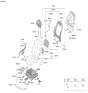 Diagram for 2026 Hyundai Genesis G80 Air Duct - 88290-T1100