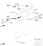 Diagram for 2024 Hyundai Genesis G80 Door Check - 77990-T1000