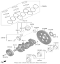 Diagram for 2026 Hyundai Genesis G80 Piston Ring Set - 23040-2T900