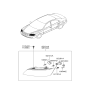 Diagram for Hyundai Sonata Headlight - 92102-0A000