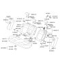 Diagram for 2006 Hyundai Sonata Seat Cover - 89160-0A700-QZN