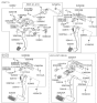 Diagram for 2006 Hyundai Sonata Brake Pedal - 32810-3K750