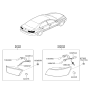 Diagram for Hyundai Sonata Back Up Light - 92402-0A000