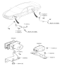 Diagram for Hyundai Sonata ABS Control Module - 58920-3K000