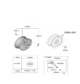 Diagram for 2021 Hyundai Ioniq Spare Wheel - 52905-G7700