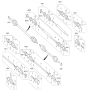 Diagram for 2021 Hyundai Ioniq Axle Shaft - 49500-G7050