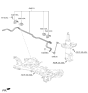 Diagram for 2020 Hyundai Ioniq Sway Bar Kit - 54810-G7050