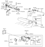 Diagram for Hyundai Elantra Fuel Rail - 35304-23002