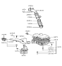 Diagram for Hyundai Tiburon Air Duct - 28210-23001
