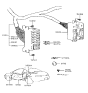 Diagram for 1997 Hyundai Tiburon Relay Block - 91830-27A00
