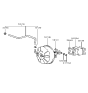 Diagram for 2000 Hyundai Tiburon Brake Booster - 59110-27001