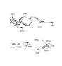Diagram for 2000 Hyundai Elantra Relay - 39160-22011
