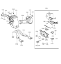 Diagram for 1997 Hyundai Elantra Blower Control Switches - 97267-29000