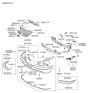 Diagram for Hyundai Azera Spoiler - 86591-3L001
