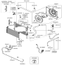 Diagram for Hyundai Cooling Fan Module - 25385-3K280