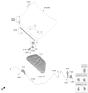 Diagram for 2025 Hyundai Genesis GV70 Hood Cable - 81190-AR100