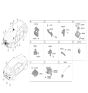 Diagram for 2024 Hyundai Genesis Electrified GV70 Antenna - 95460-DS010