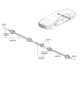 Diagram for 2024 Hyundai Genesis Electrified GV70 Axle Shaft - 49601-DS000