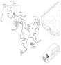 Diagram for 2024 Hyundai Genesis Electrified GV70 Radiator Hose - 25414-DS500