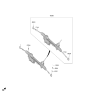 Diagram for Hyundai Genesis Electrified GV70 Rack And Pinion - 57700-DS100