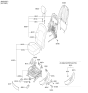 Diagram for 2018 Hyundai Santa Fe Seat Cushion - 88107-B8500-R5X