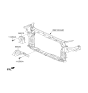 Diagram for 2018 Hyundai Santa Fe Horn - 96620-2W210