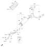 Diagram for 2015 Hyundai Santa Fe Muffler Hanger Straps - 28768-B8300