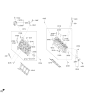 Diagram for Hyundai Santa Fe Cylinder Head Gasket - 22311-3CGA5