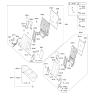 Diagram for 2024 Hyundai Nexo Armrest - 89900-M5000-YFT