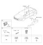 Diagram for Hyundai Nexo Battery Terminal - 91984-M5620