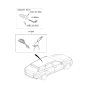 Diagram for 2024 Hyundai Nexo Door Lock Cylinder - 81905-M5000