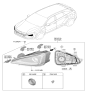 Diagram for 2024 Hyundai Nexo Headlight - 92101-M5050