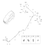Diagram for 2024 Hyundai Nexo Brake Line - 58737-M5000