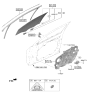 Diagram for Hyundai Nexo Door Moldings - 82860-M5000