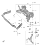 Diagram for 2024 Hyundai Nexo Control Arm - 54501-M5000