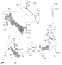 Diagram for 2025 Hyundai Nexo Axle Beam Mount - 55118-3Z700