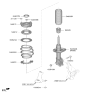 Diagram for 2025 Hyundai Nexo Shock Absorber - 54650-M5100