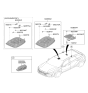 Diagram for 2024 Hyundai Nexo Dome Light - 92870-M5000-YPK